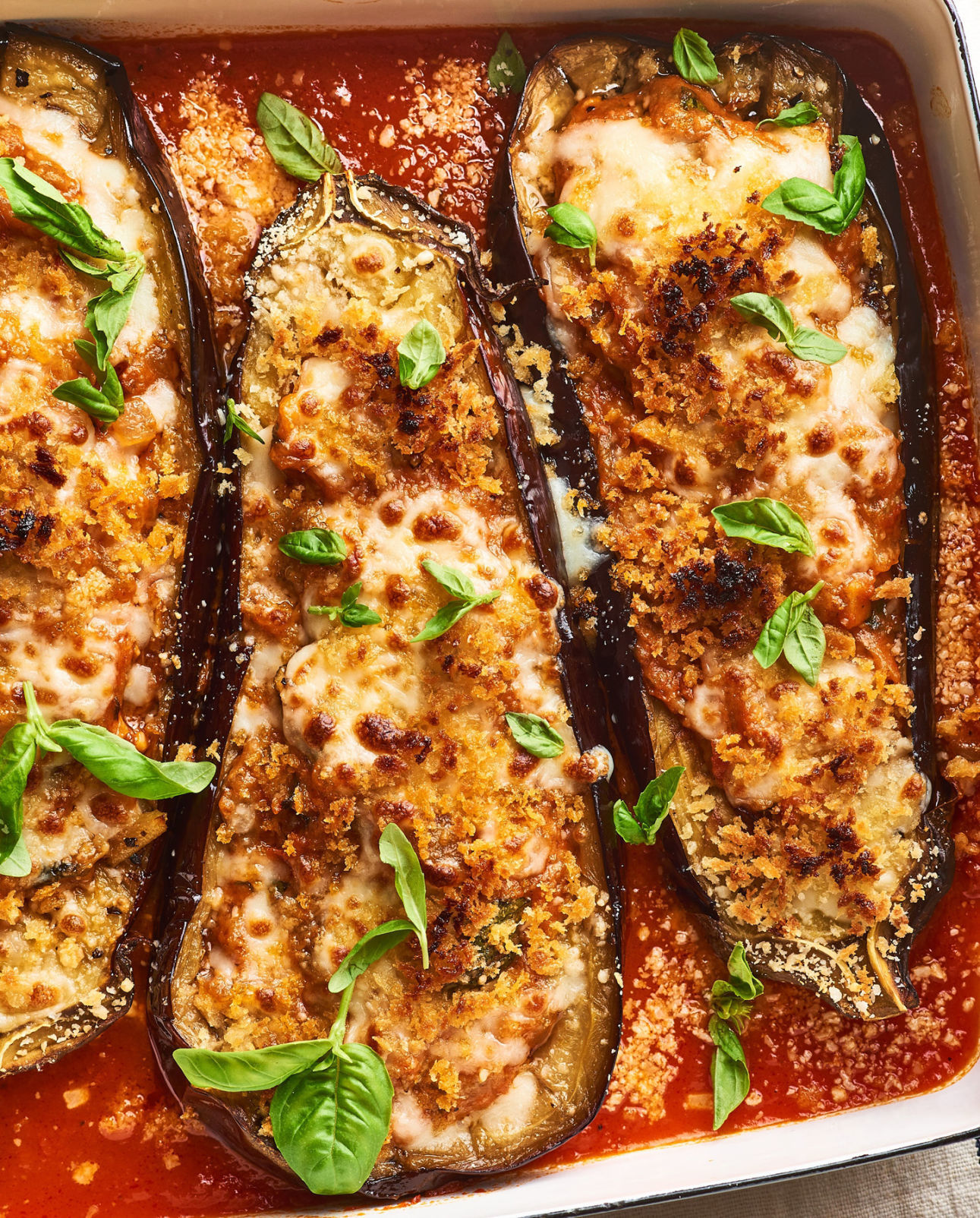 Stuffed Eggplant Parm